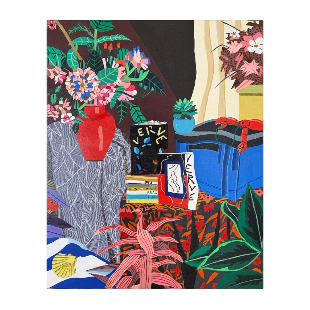 【斑斓协奏】90*120 中古风包豪斯挂画
