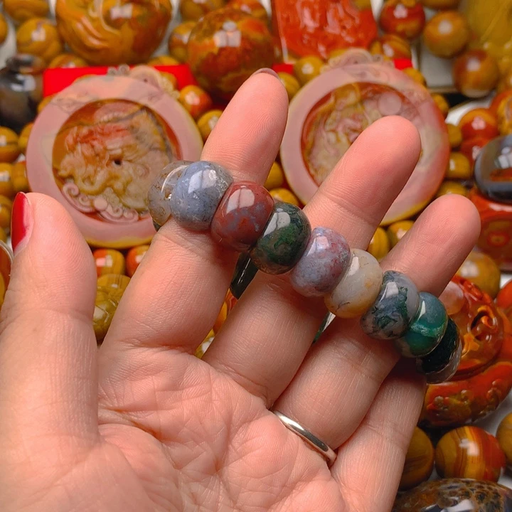 玛瑙/玉髓未镶嵌手串