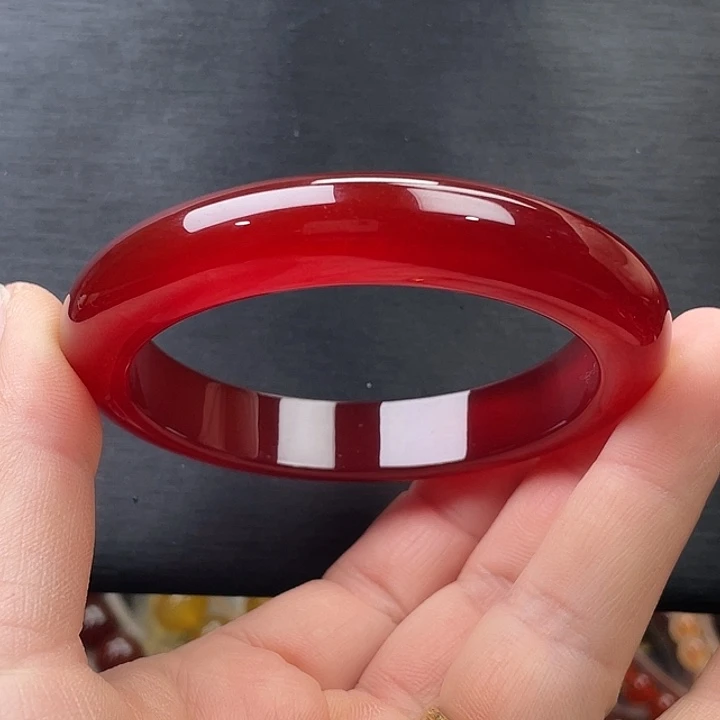 玛瑙/玉髓未镶嵌手镯58.8