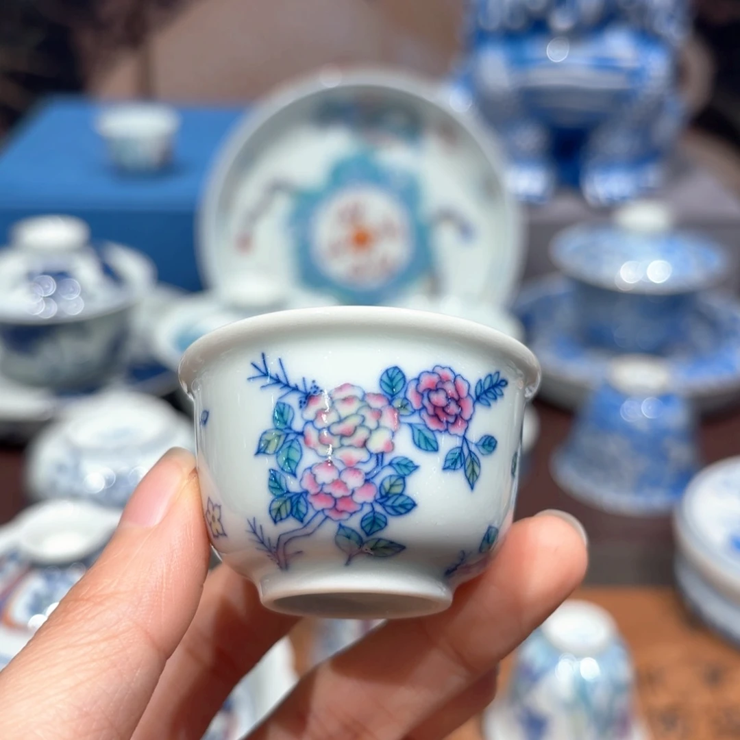 瓷片景德镇纯手工手绘