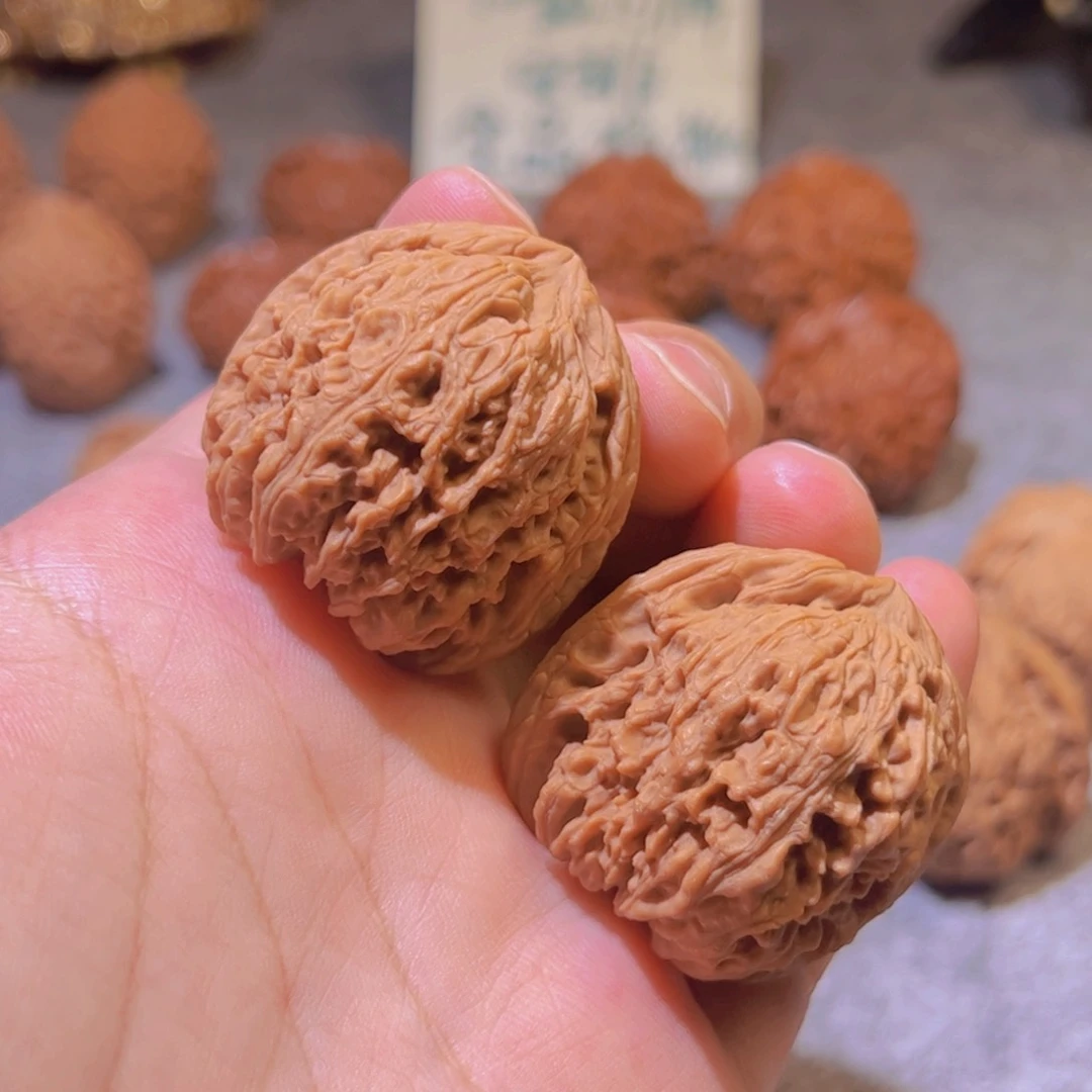 桃核把件36南疆石核桃