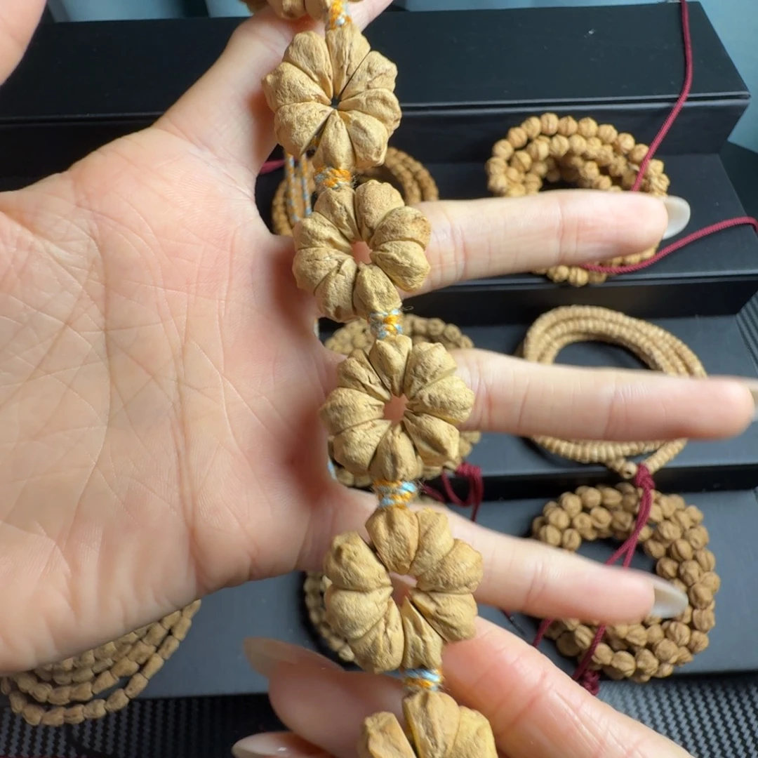 木质热振花式手串