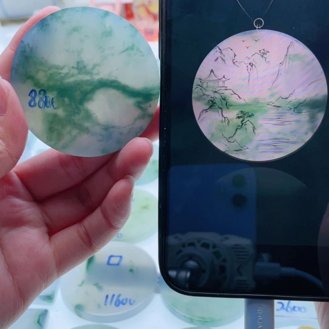 【闪购商品】定制翡翠未镶嵌天然翡翠包工