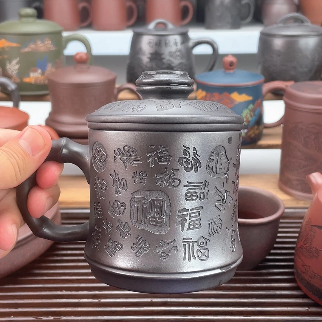 紫砂茶杯高档紫砂茶具套装