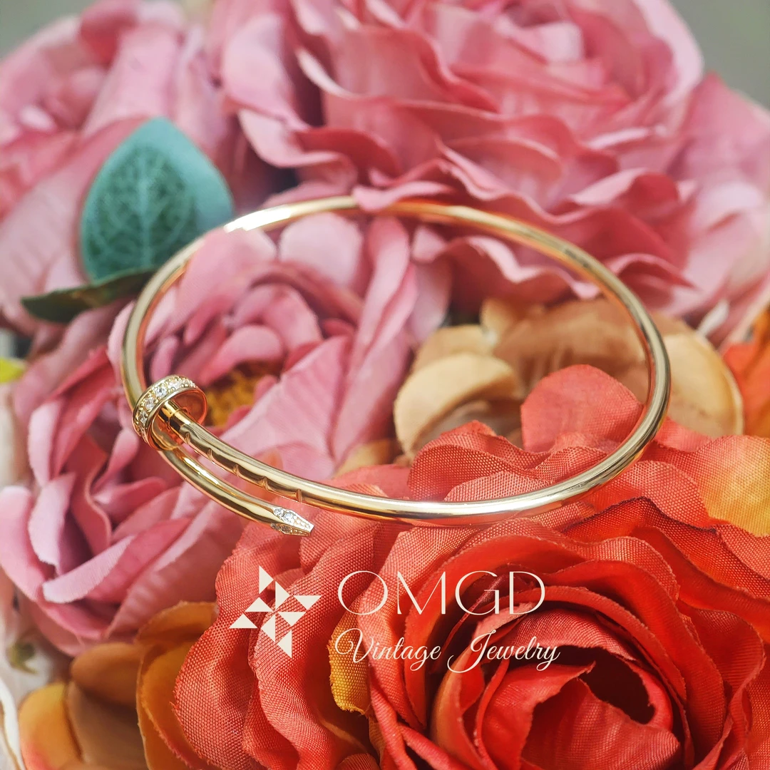 铜合金合成锆石手镯 【A1171】手镯 轻奢时尚设计款-DZ