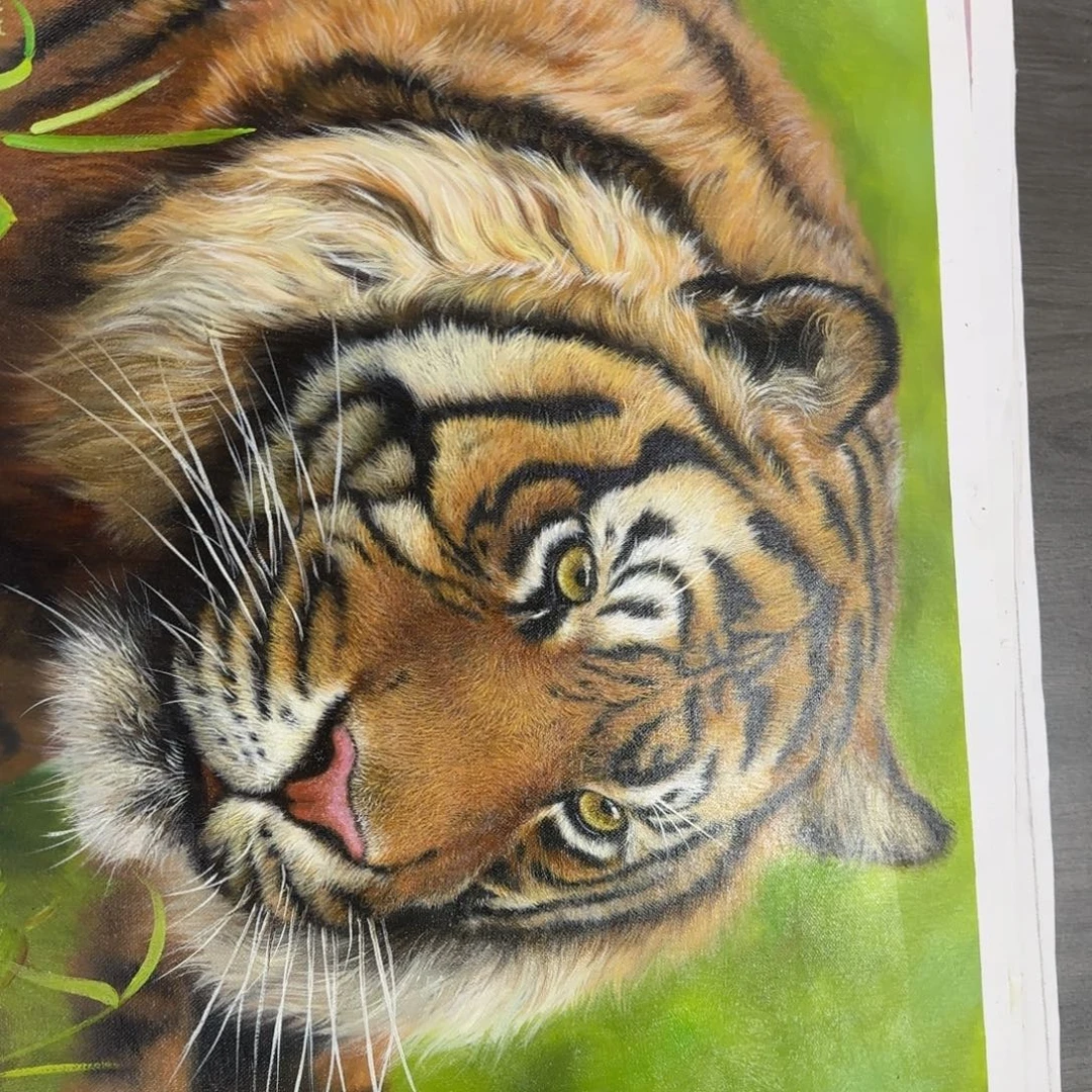 油画加油加油努力加油加油