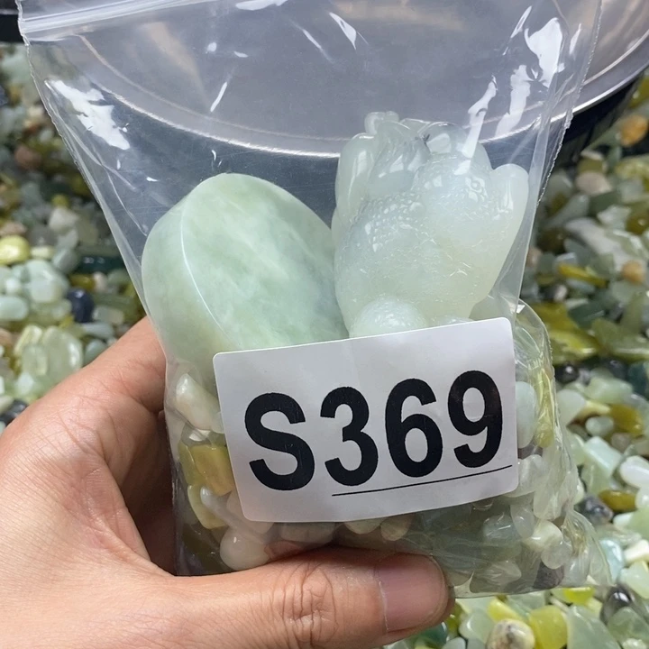 蛇纹石玉未镶嵌鱼缸石