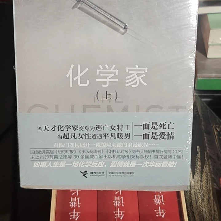 化学家两本一套平装库存书