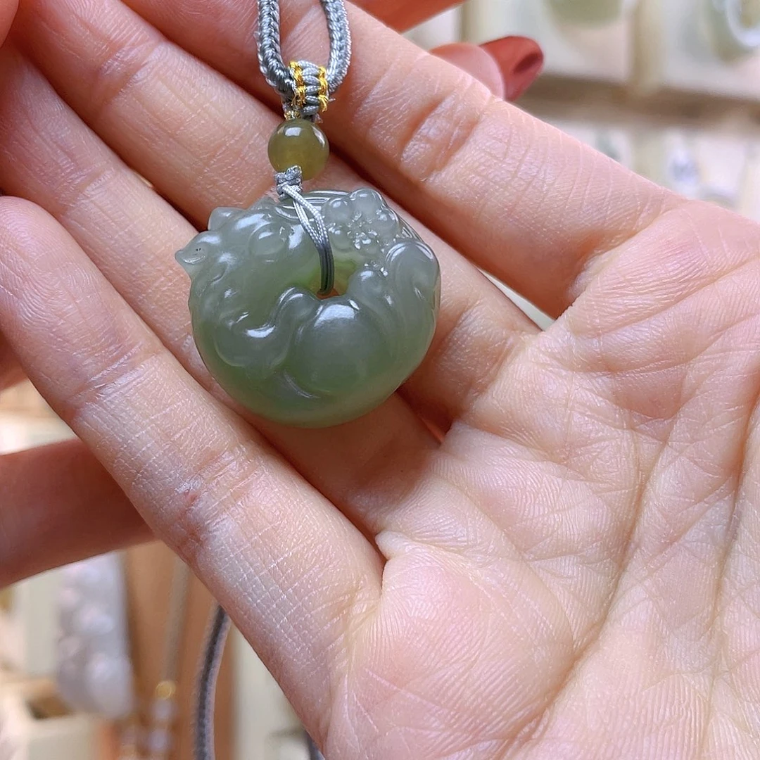 和田玉吊坠(赠链)未镶嵌y****H