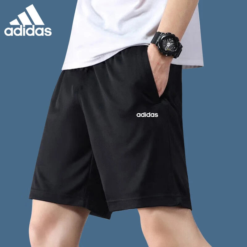 adidas阿迪达斯速干运动短裤2025秋季新款透气冰丝休闲裤五分裤男