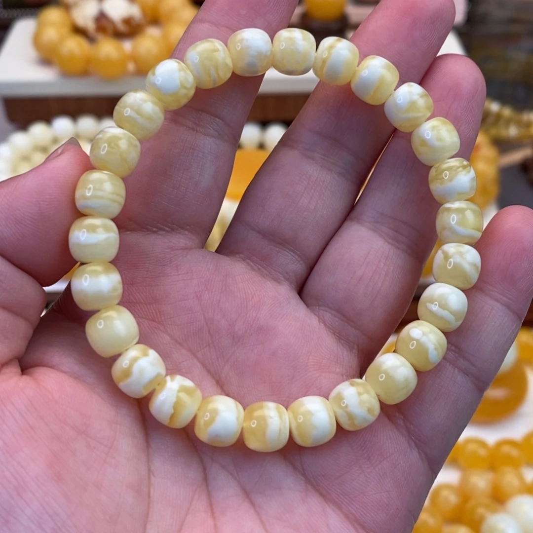 【闪购商品】未镶嵌蜜蜡裸石8➕