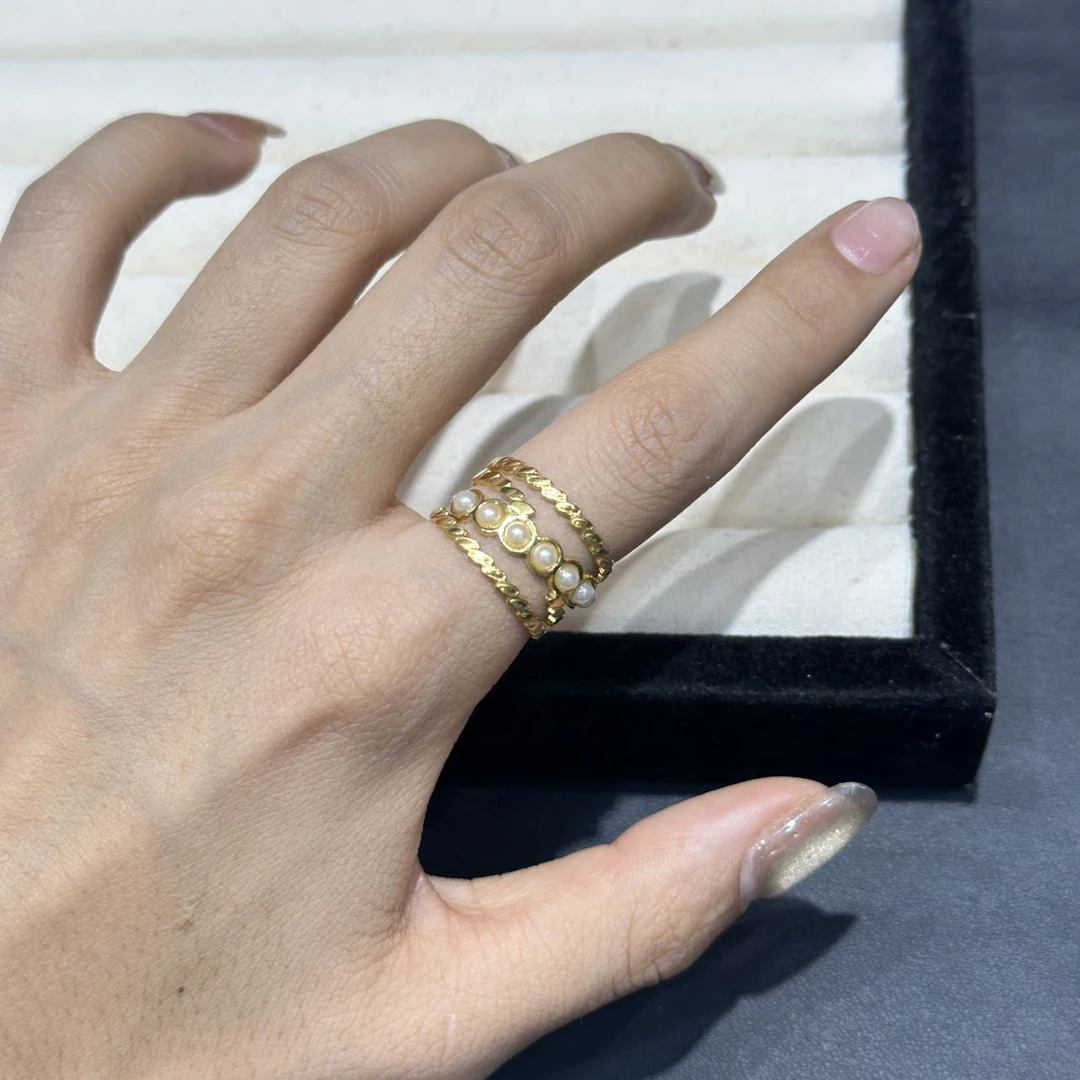 钛钢戒指 钛钢戒指GULUM 592戒指轻奢百搭小众