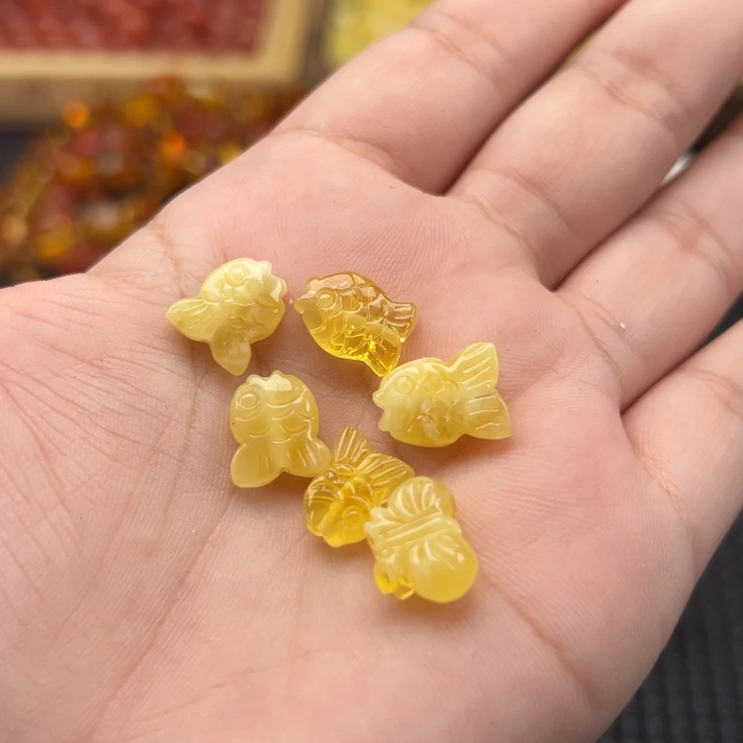 羽***琥珀未镶嵌吊坠(不含链)