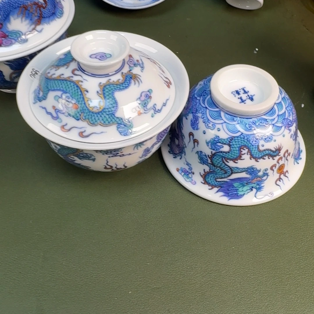 陶瓷景德镇纯手绘茶具圆圆216，218