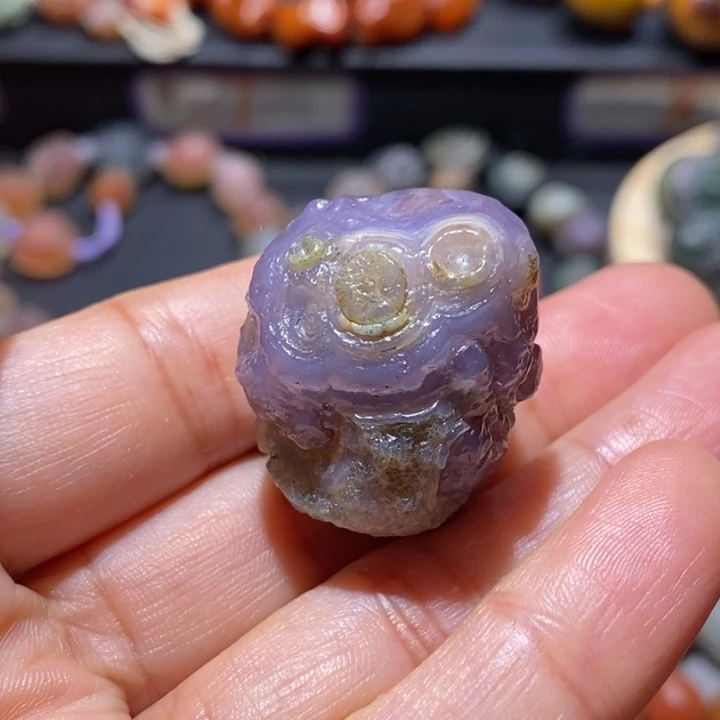 有机玻璃玛瑙原石放漏
