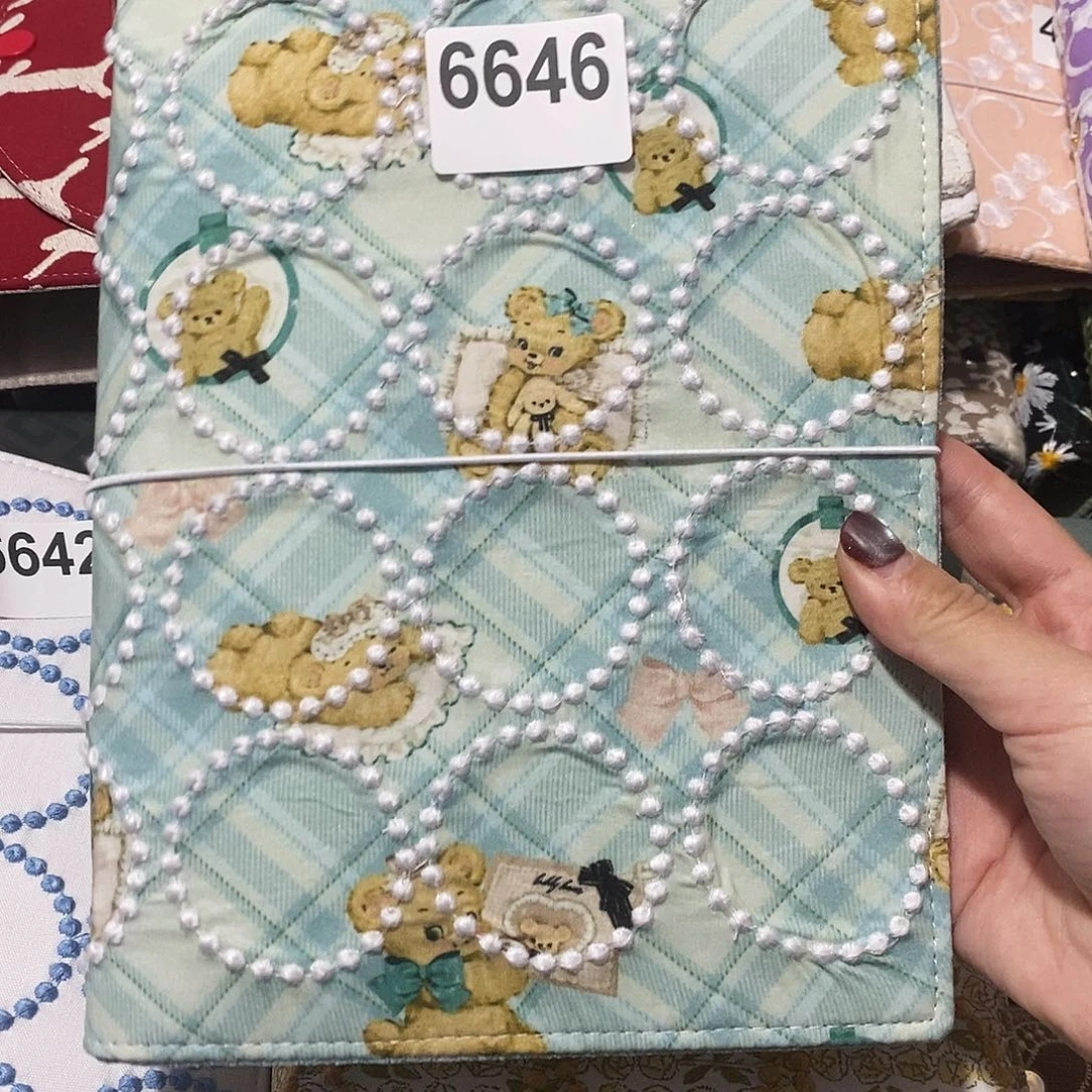 织绣A5活页送纸6646