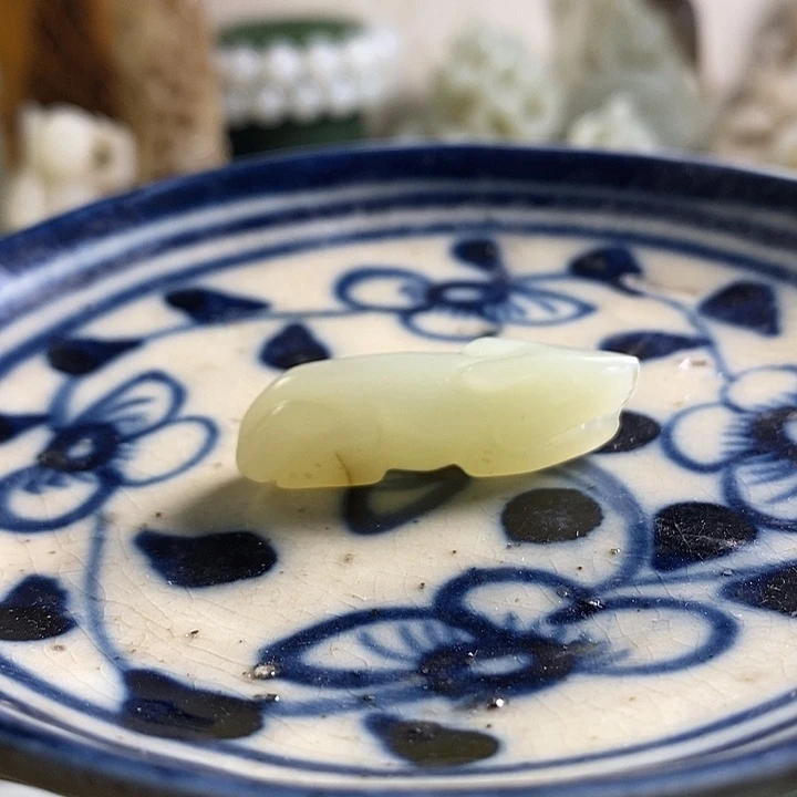 瓷片工艺品瓷盘内挂坠