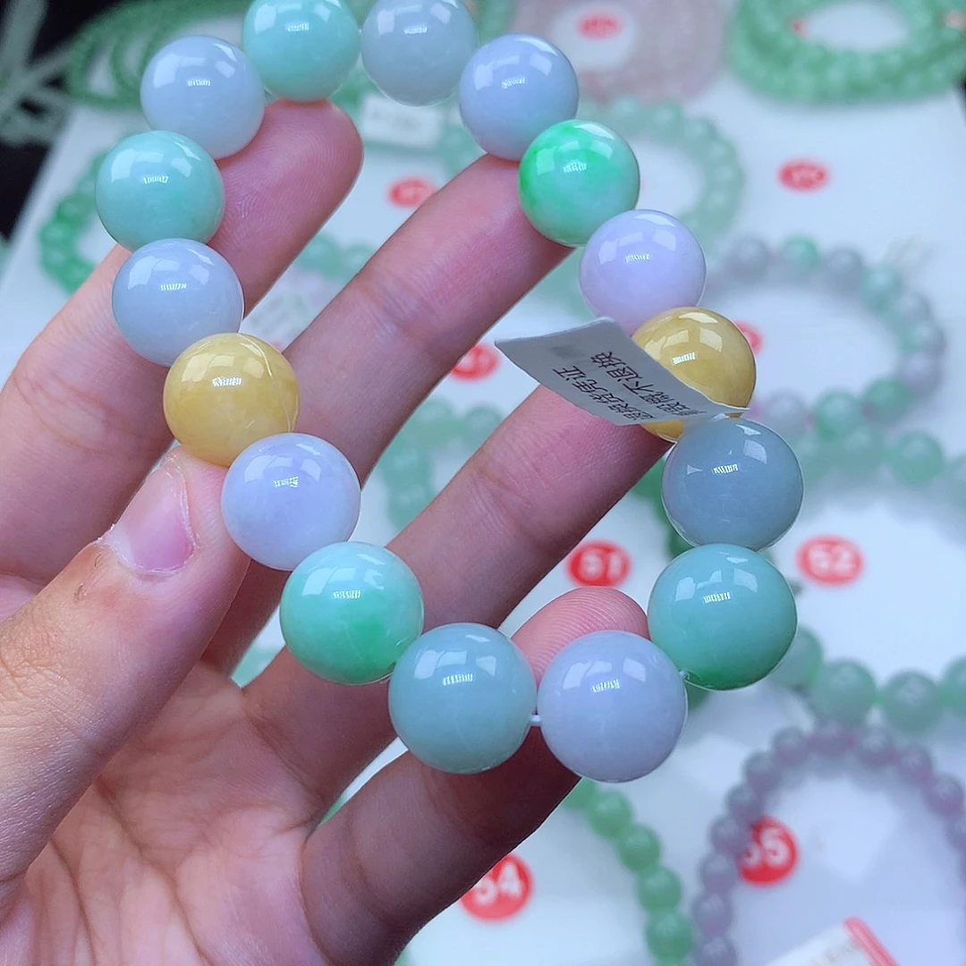 翡翠未镶嵌毛衣链