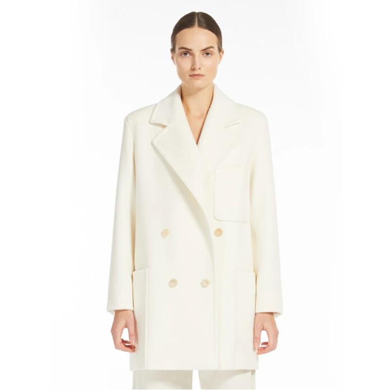 MaxMara 【国现 专柜24500】女士羊毛大衣 Starna 021
