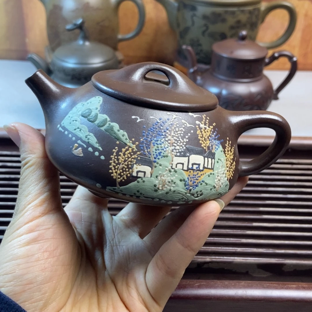 紫砂茶壶紫砂全手工定制