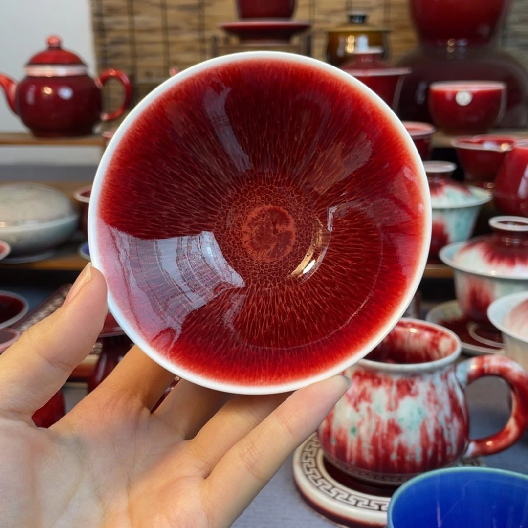 景德镇原矿陶瓷 斗笠杯