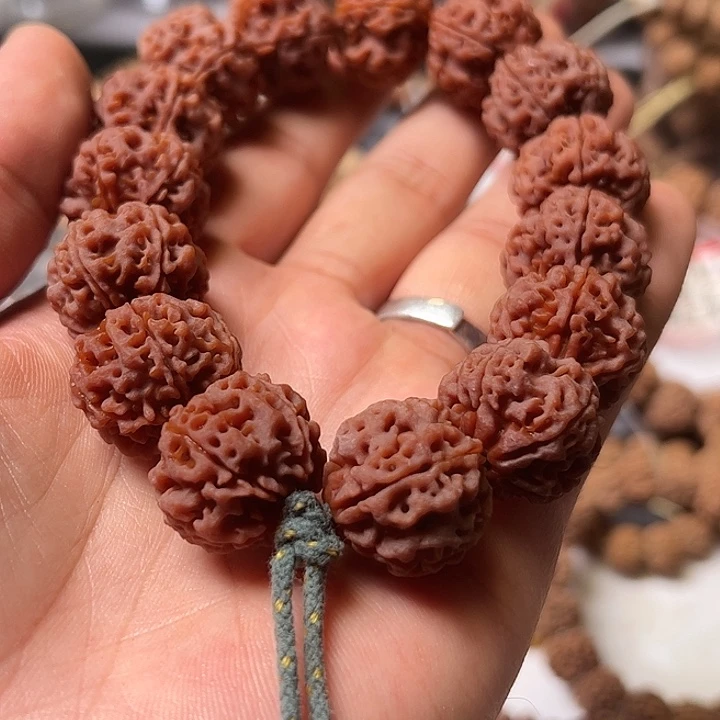 金刚菩提手串22粗筋蜂窝梅花双龙