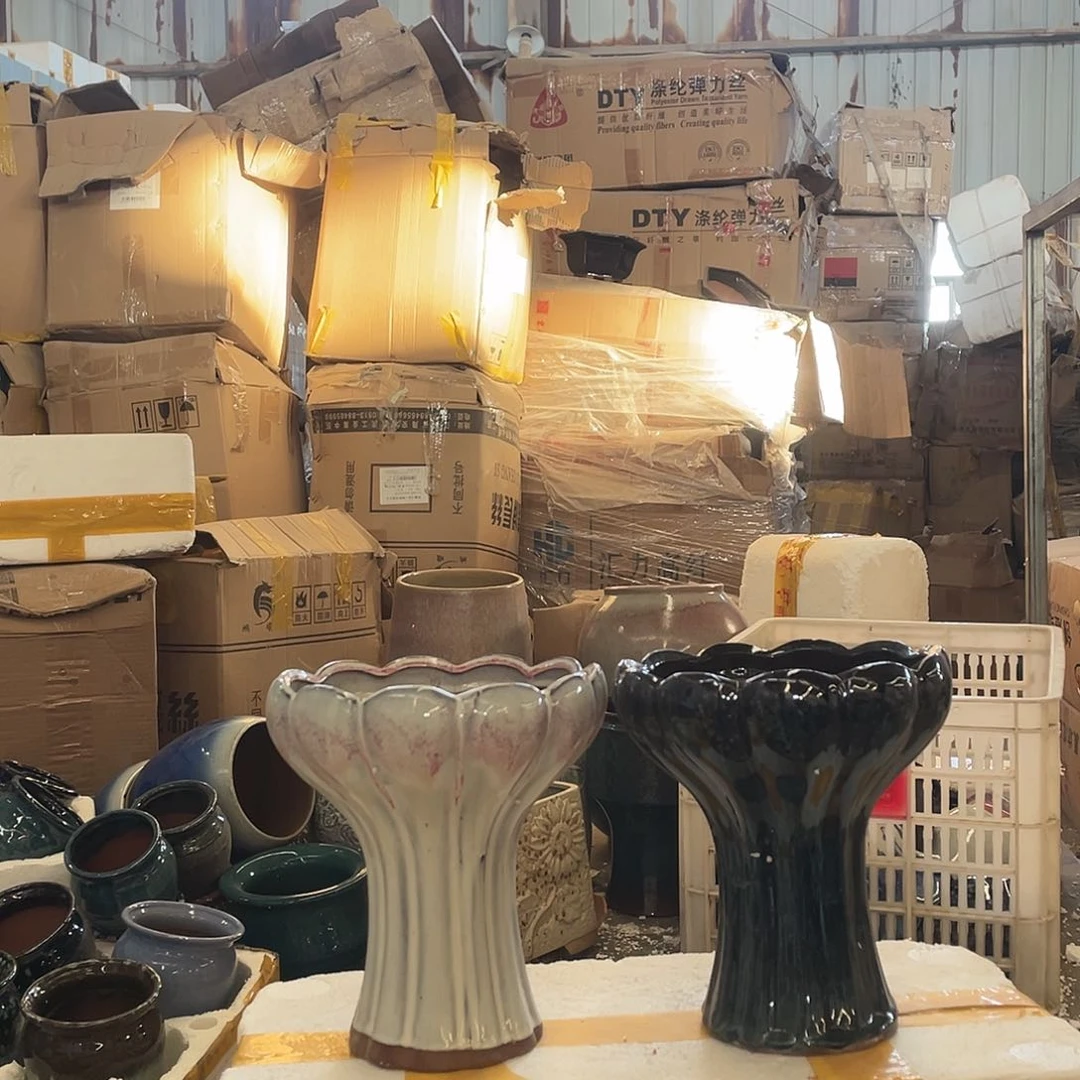 红陶宜兴紫砂花盆