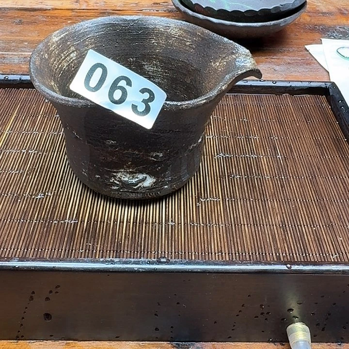 纯手工制作粗陶茶具