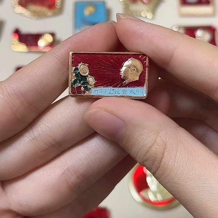 红色收藏直播像章