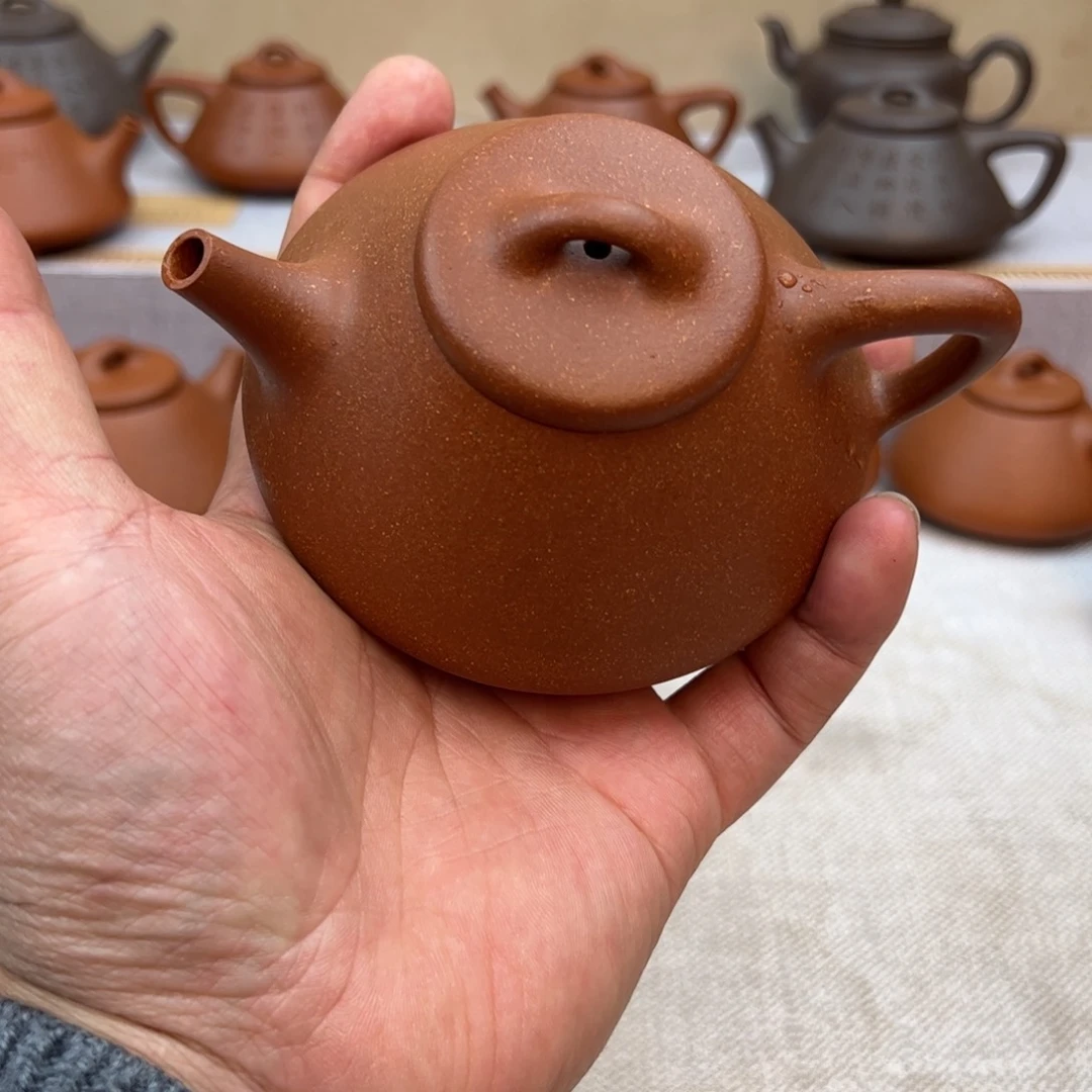 紫砂茶壶微瑕：石瓢：170cc