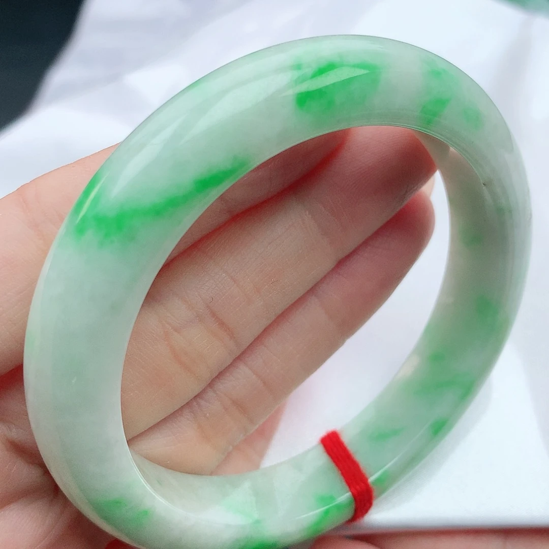 翡翠手镯未镶嵌57圈口882065