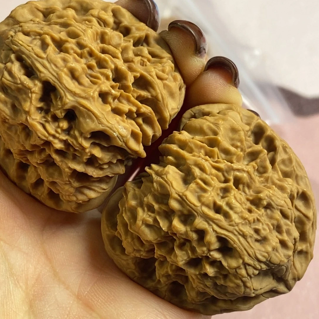 吊坠文玩核桃40南疆石黄152