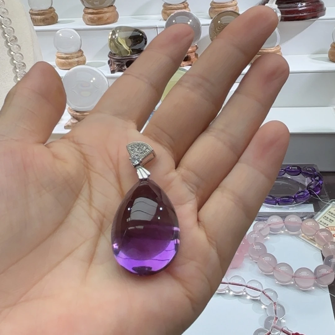 水晶手链未镶嵌吊坠