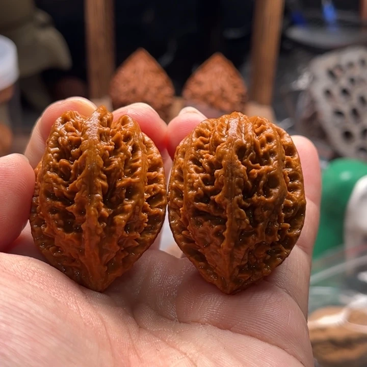 文玩核桃把件楸大胖18