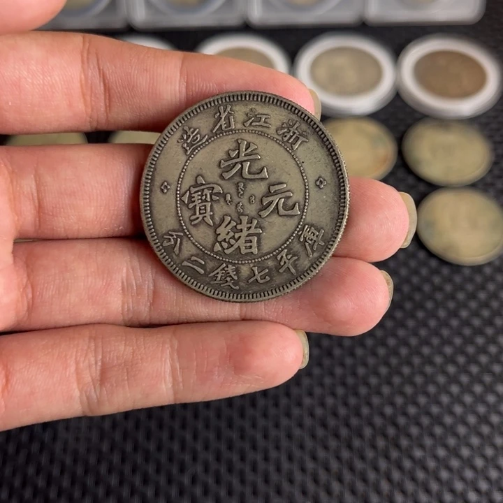 金属大头龙洋船洋工艺品