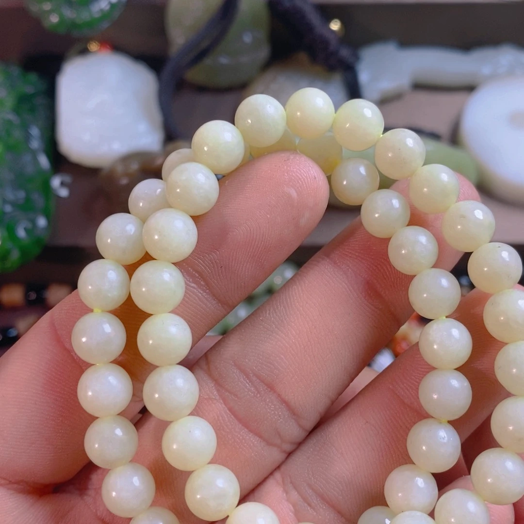 未镶嵌手链和田玉（糖玉）