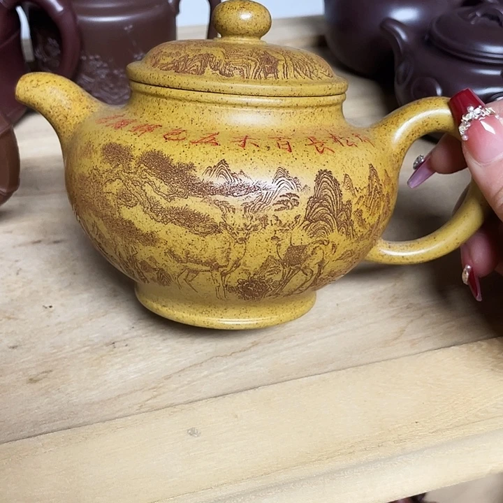 茶壶紫砂450cc宜兴紫砂壶