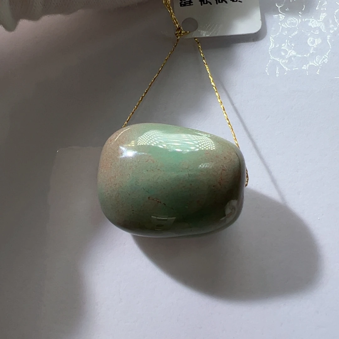 绿松石未镶嵌挂件
