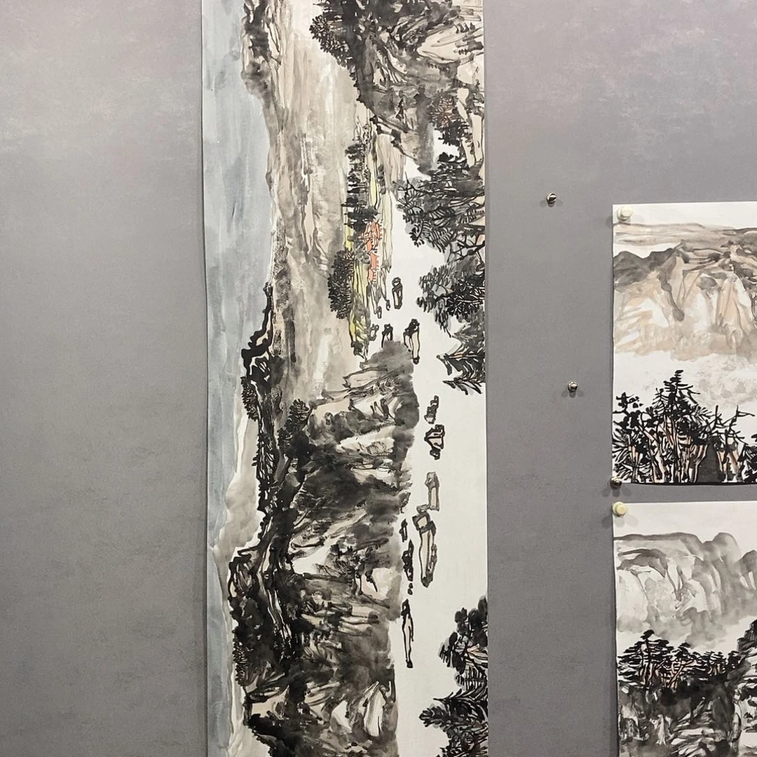 韩***华国画刘加强老师作品