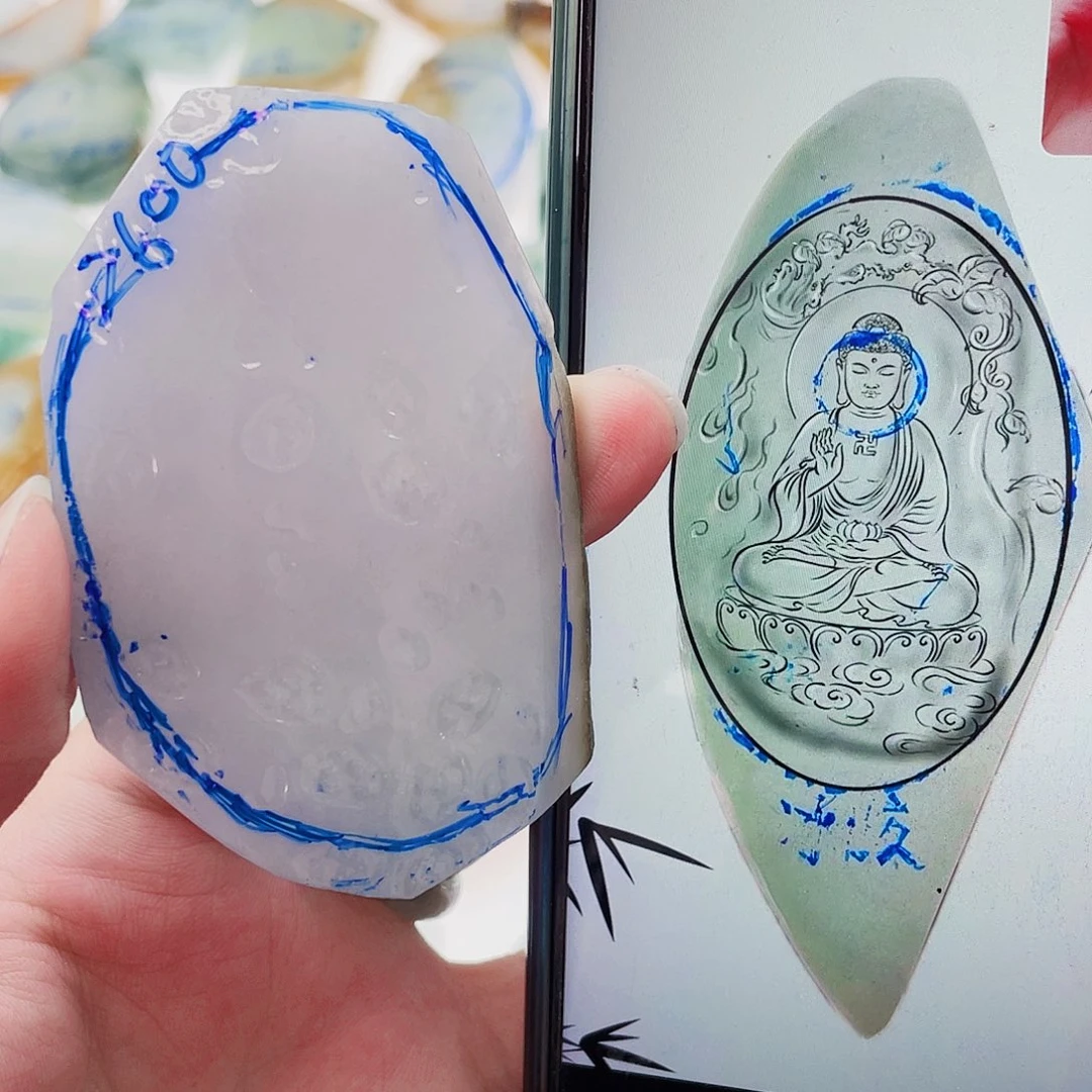 未镶嵌定制翡翠包工