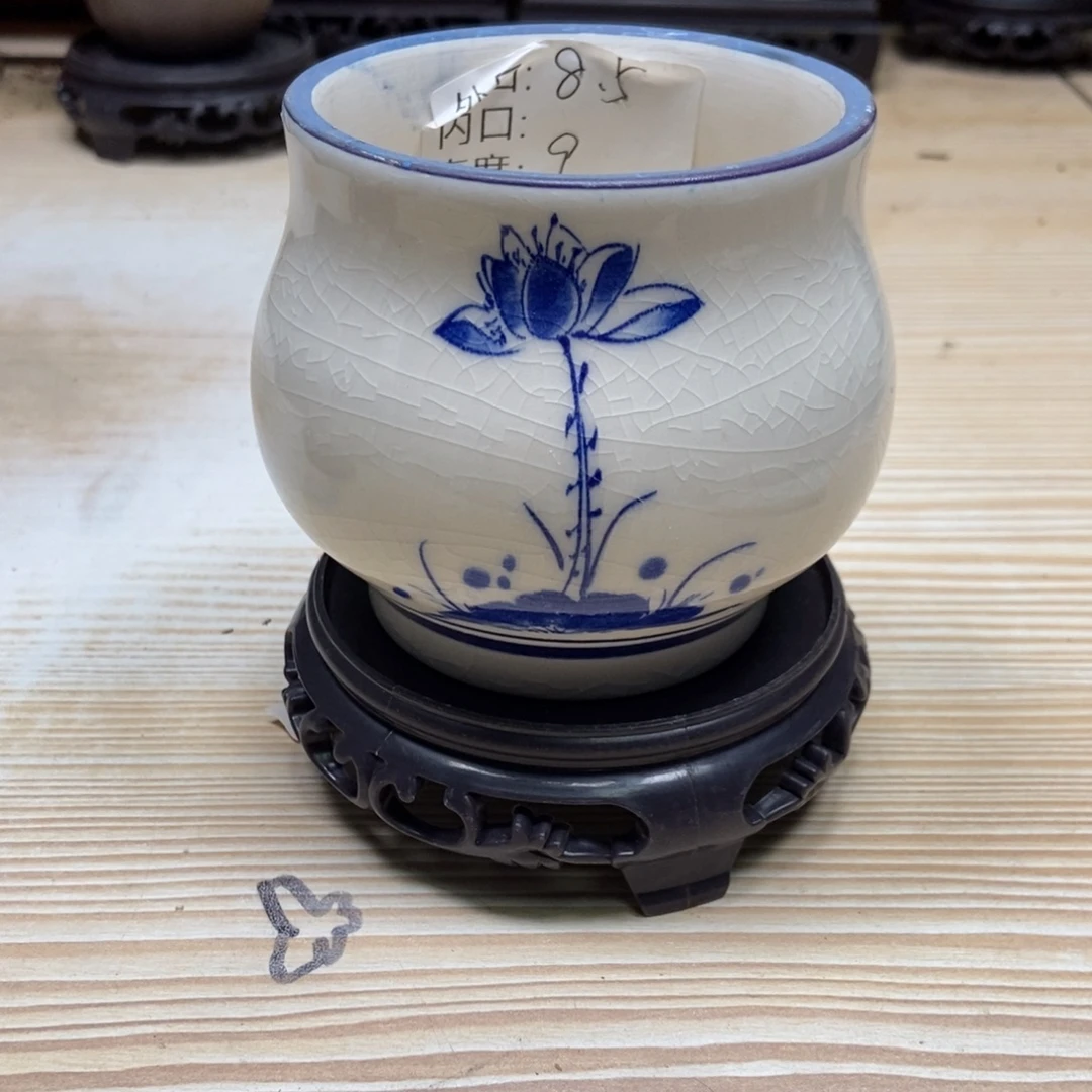 瓷片陶瓷花盆陶瓷艺术