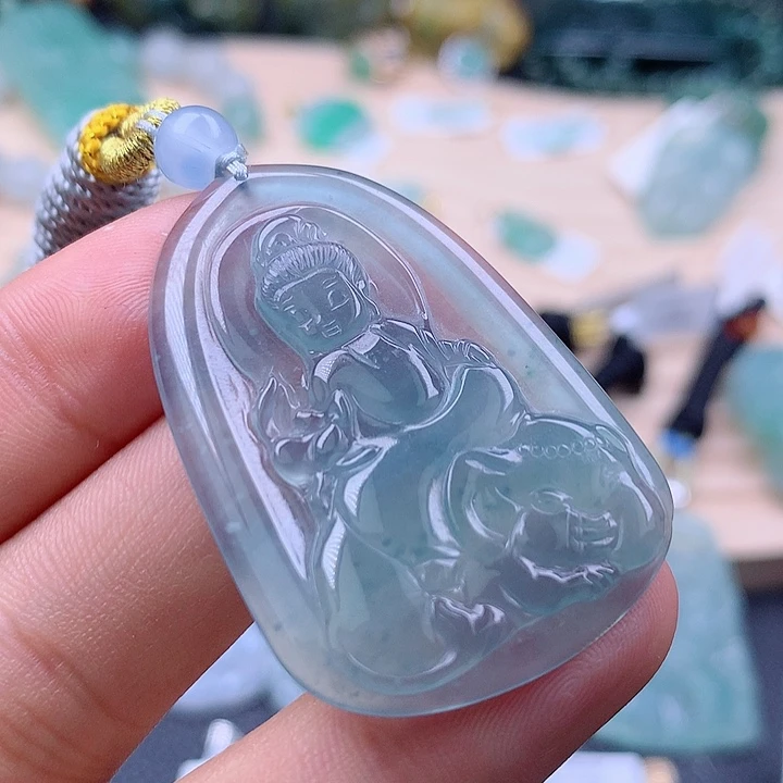 【闪购商品】翡翠颈饰未镶嵌高**、翡翠吊坠