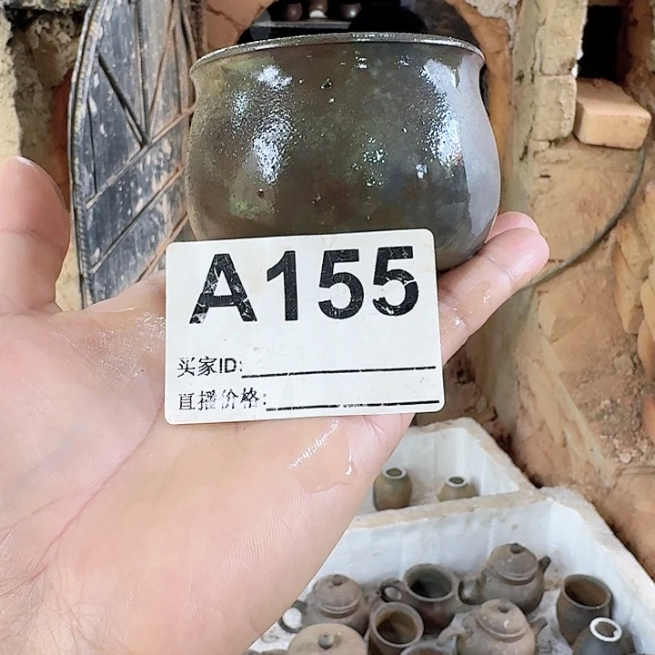 居***日紫砂茶壶坭兴陶柴烧