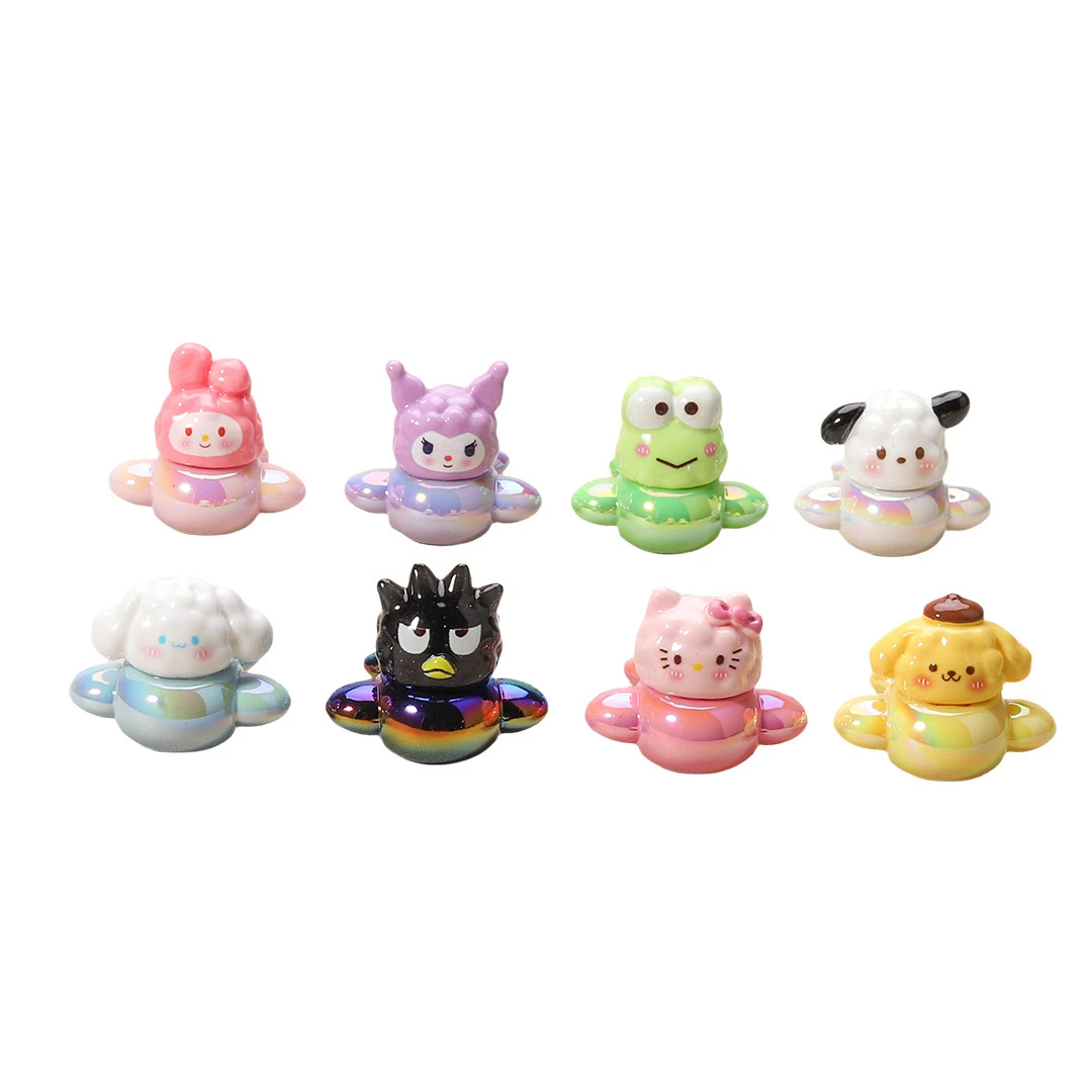 【对对碰之卡通奶油电镀小飞机】电镀DIY萌粒潮玩