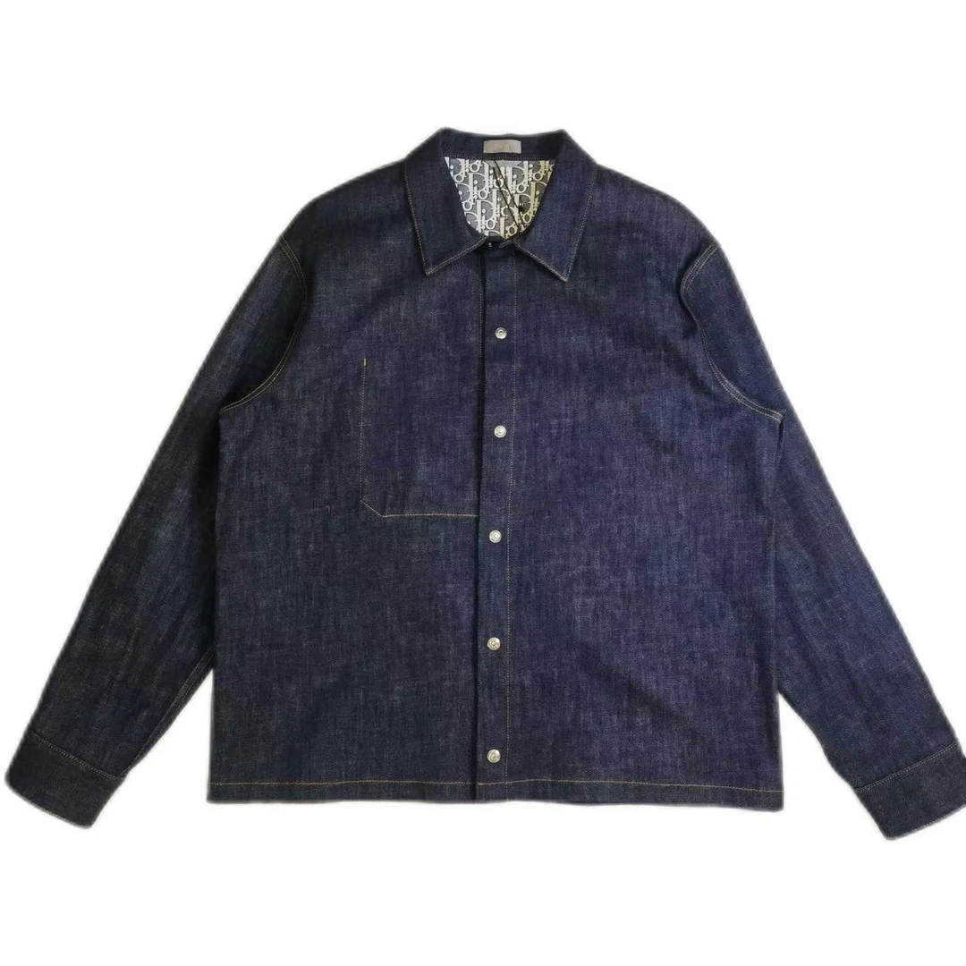 未使用 DIOR/迪奥 B11DIOR新款内里满印牛仔服/54/全新