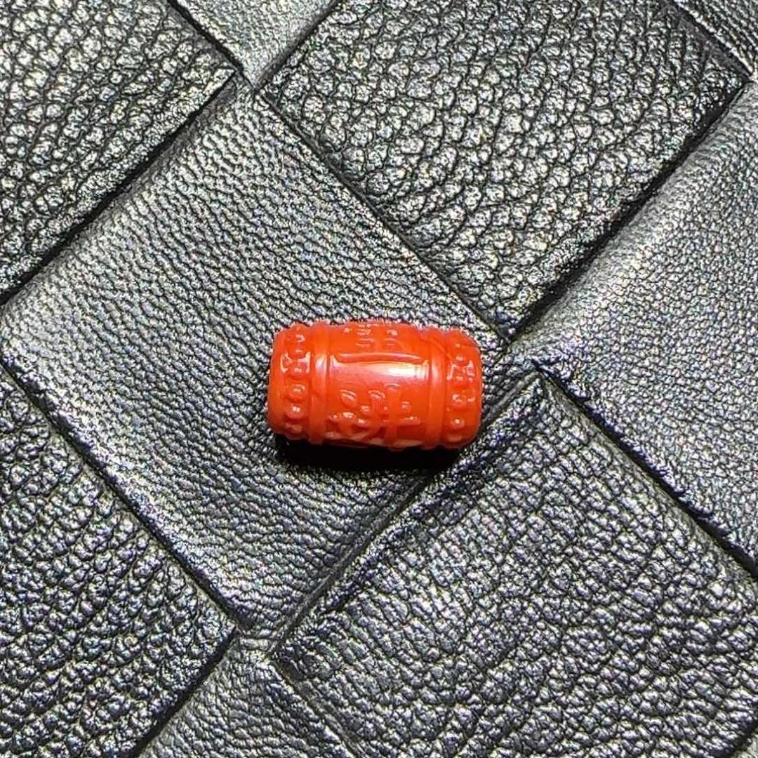 南红玛瑙未镶嵌桶珠9mm