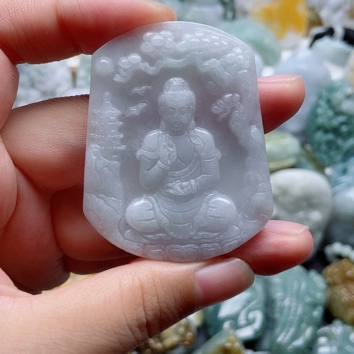 吊坠(不含链)未镶嵌翡翠1