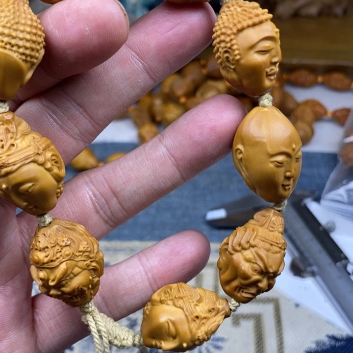 橄榄核手串/手链橄榄核雕工艺手串