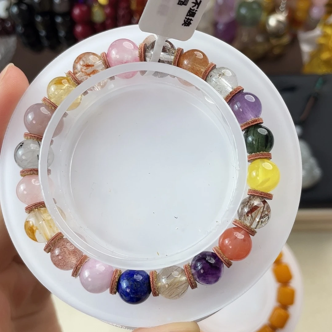 未镶嵌手链烟晶手链