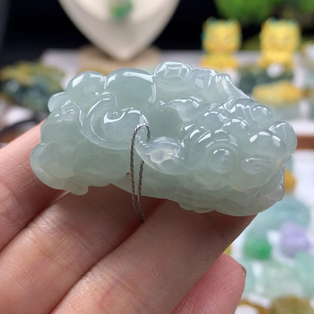 翡翠未镶嵌颈饰翡翠貔貅19